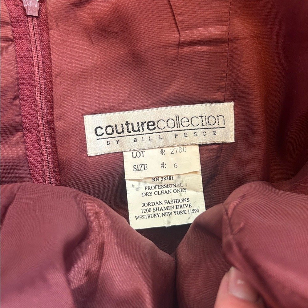 Course Collection Maroon/Burgundy Prom Dress!!!‎